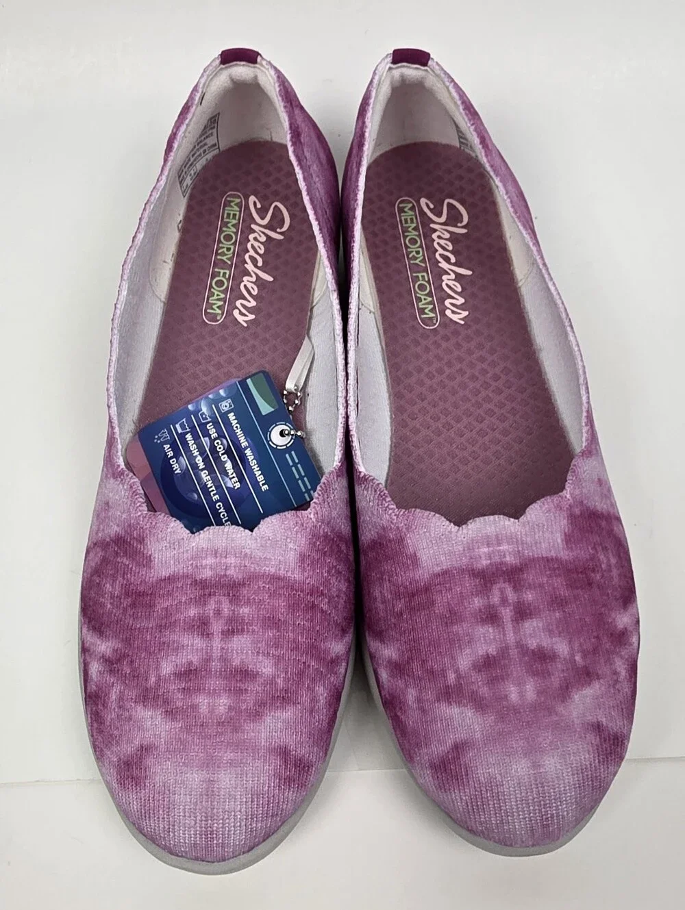 Skechers Cleo FLEX Wedge Tie Dye Pink NEW - 8.5 - Picture 5 of 12